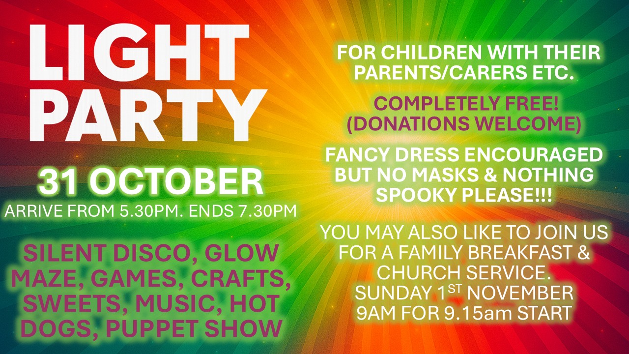 St Paul's Light Party Weekend (Saturday 31st October & Sunday 1st November)